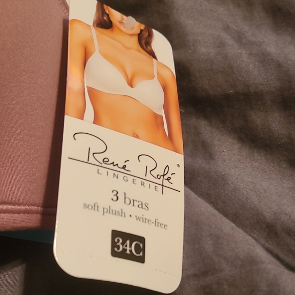 Rene Rofe 3 Pack Bra Set - Picture 3 of 5